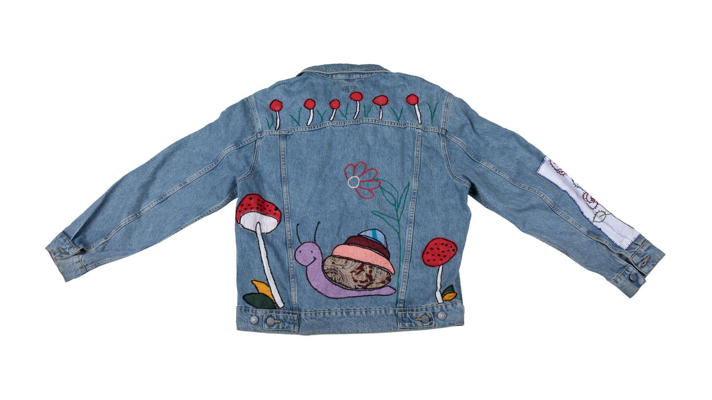 men denim jacket