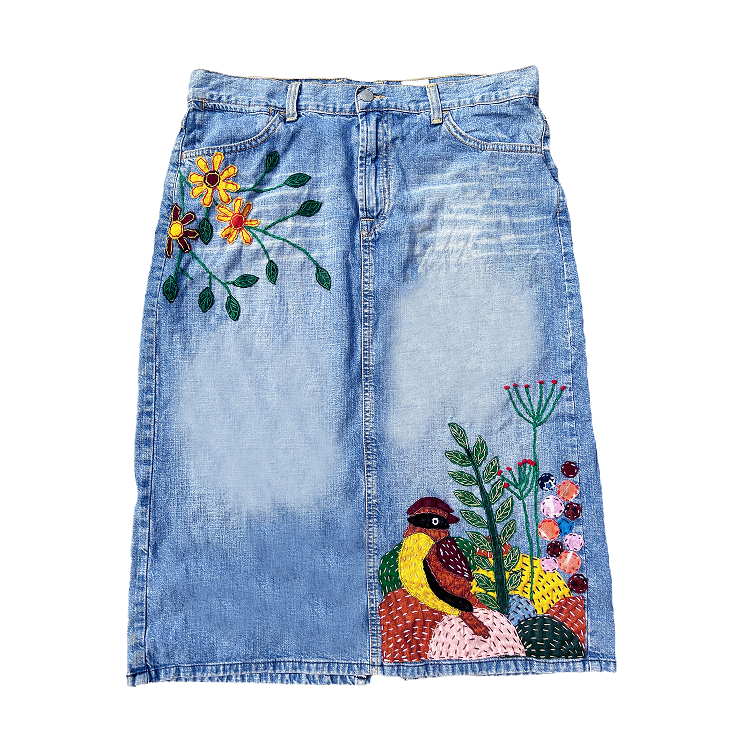 Denim Skirts