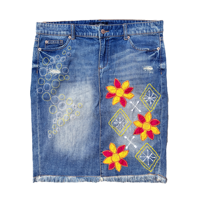 Re Volve Denim Skirt 02