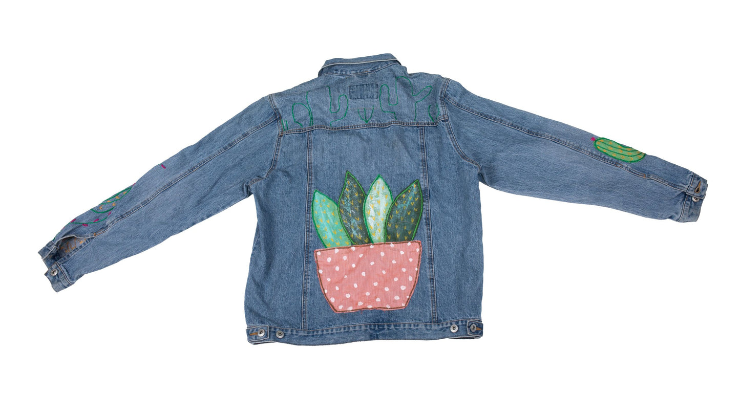 men denim jacket
