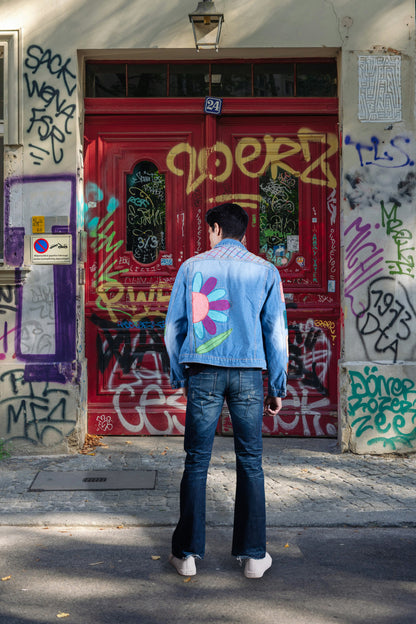 men denim jacket