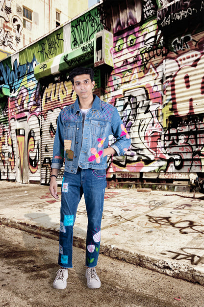 men denim jacket