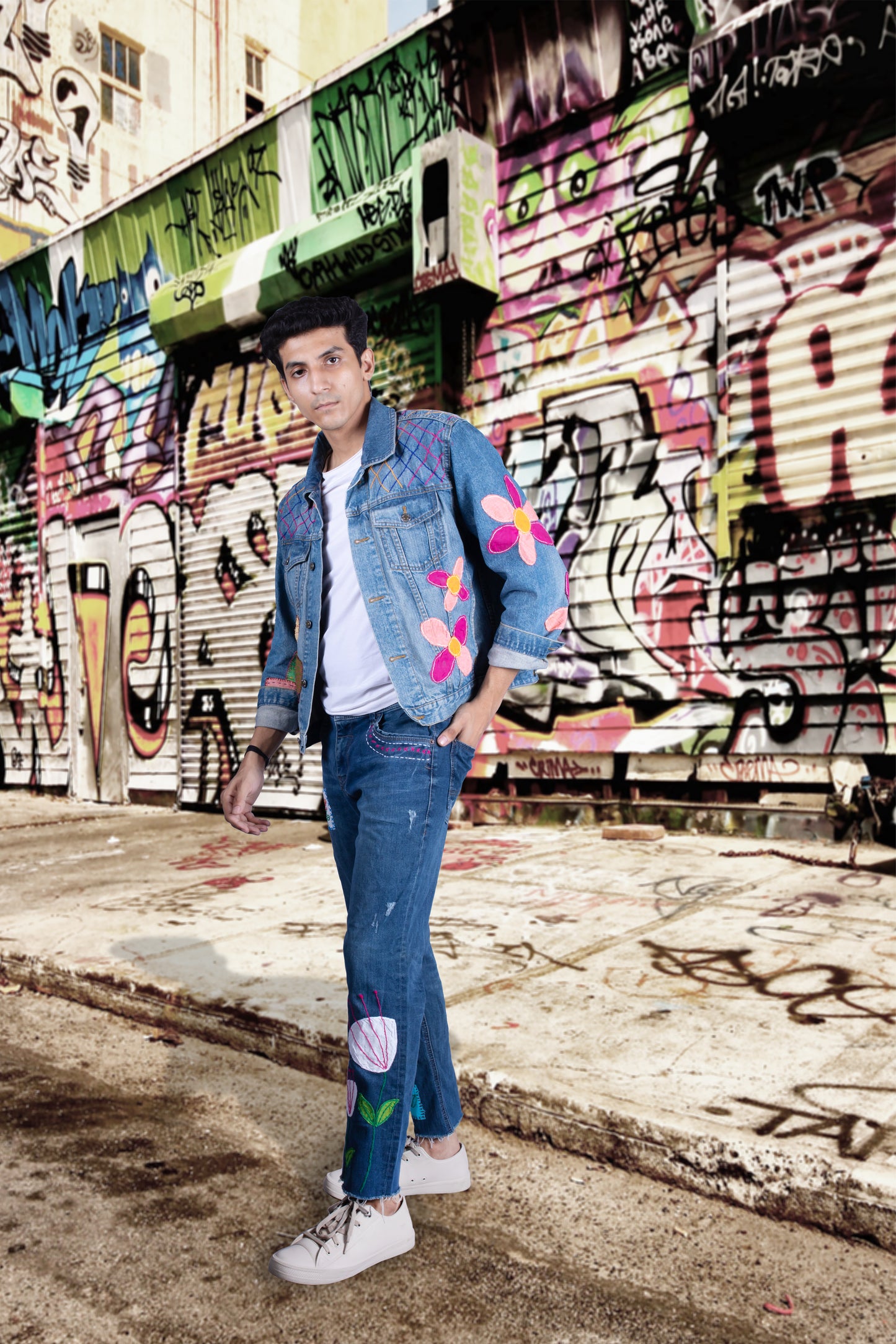men denim jacket