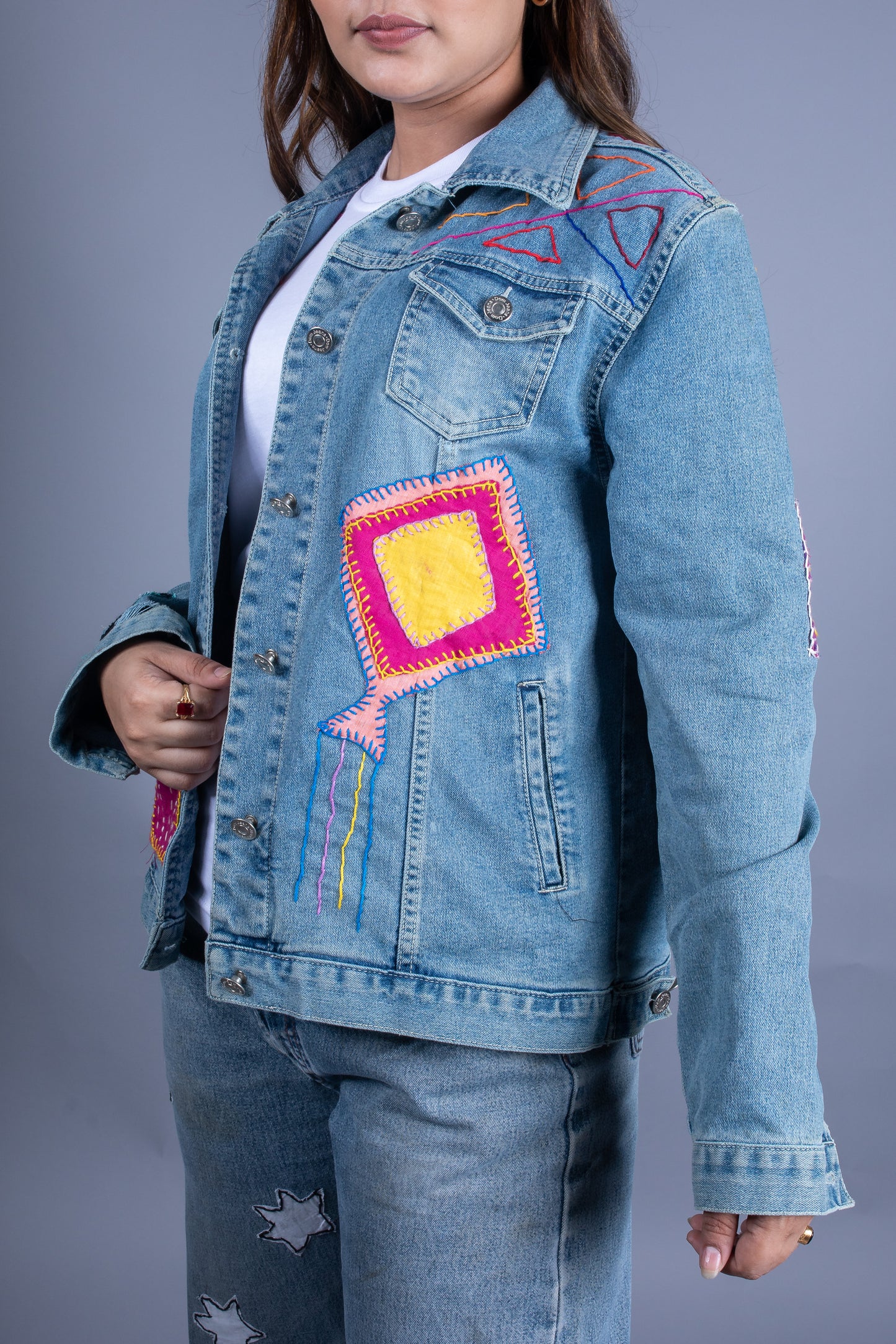 girl denim jacket