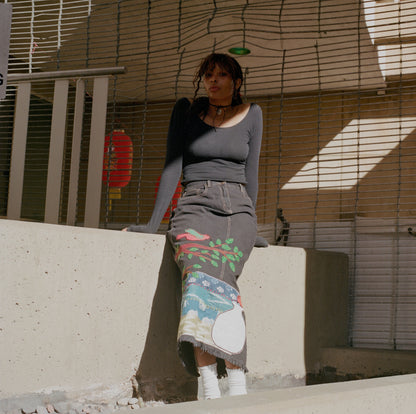 denim skirts