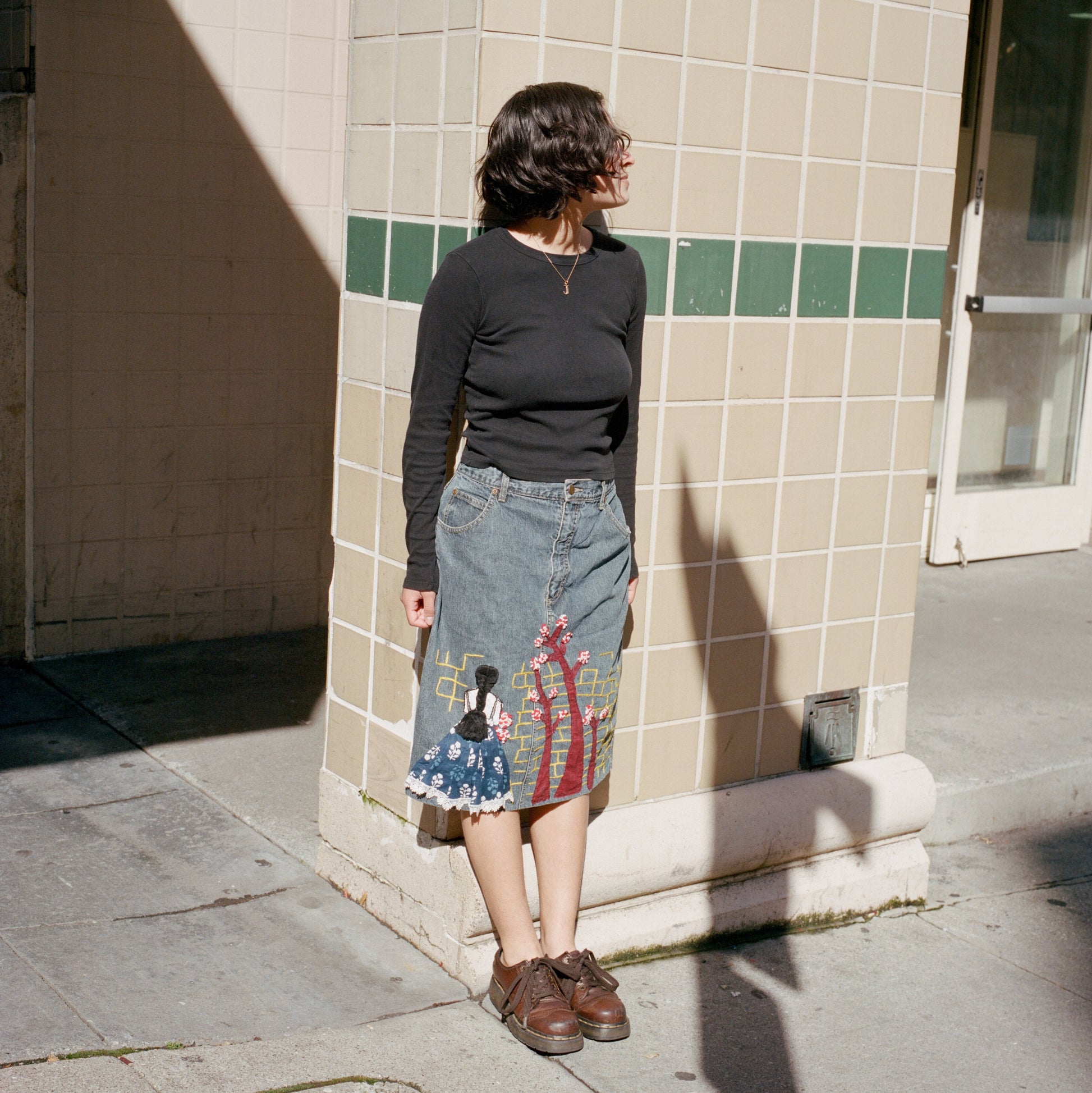 denim skirts