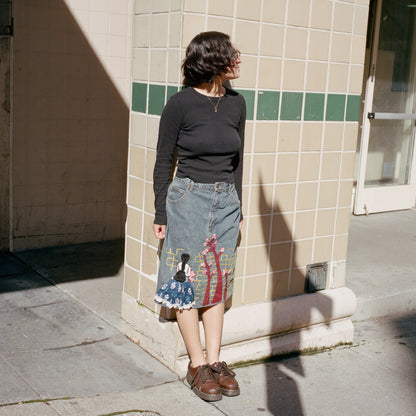 denim skirts