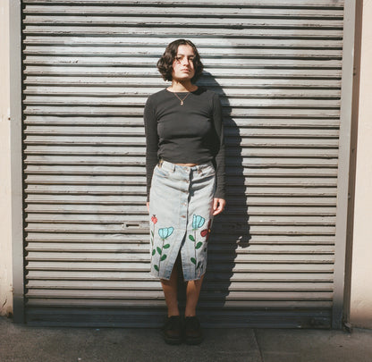 denim skirts