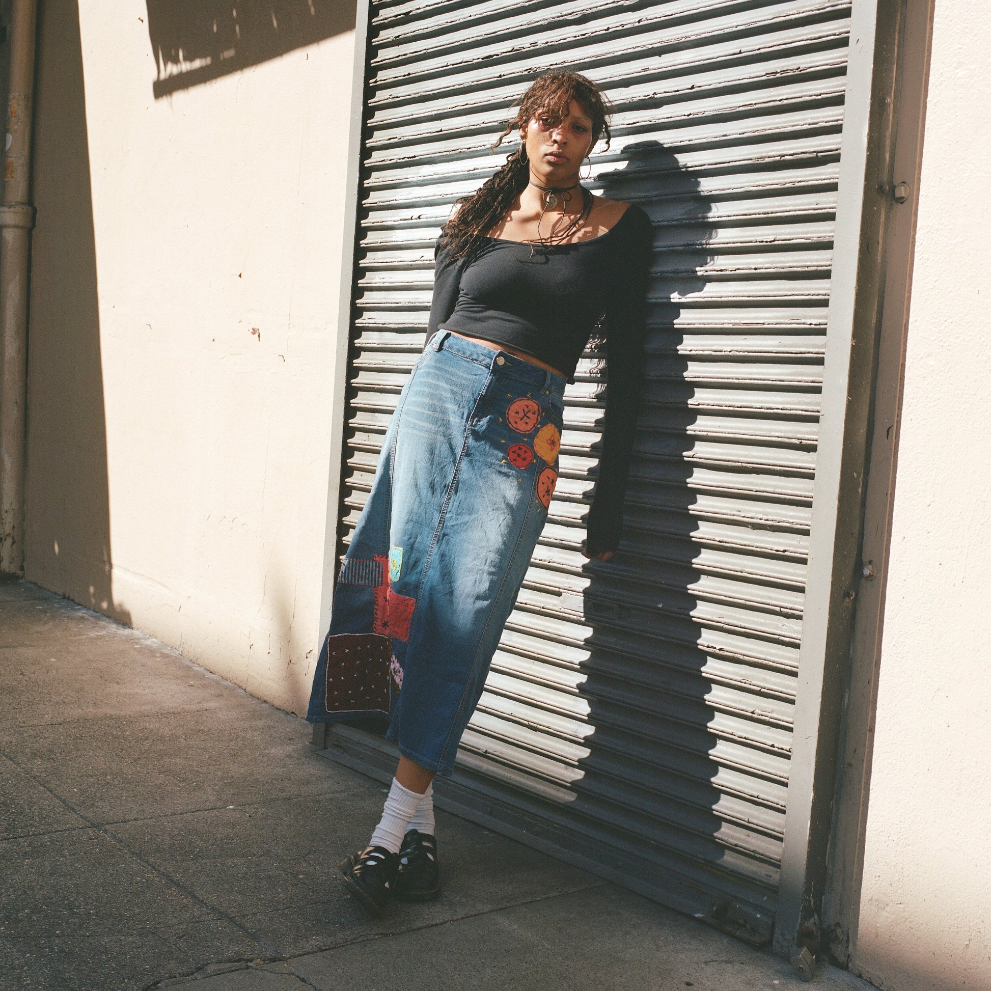 denim skirts