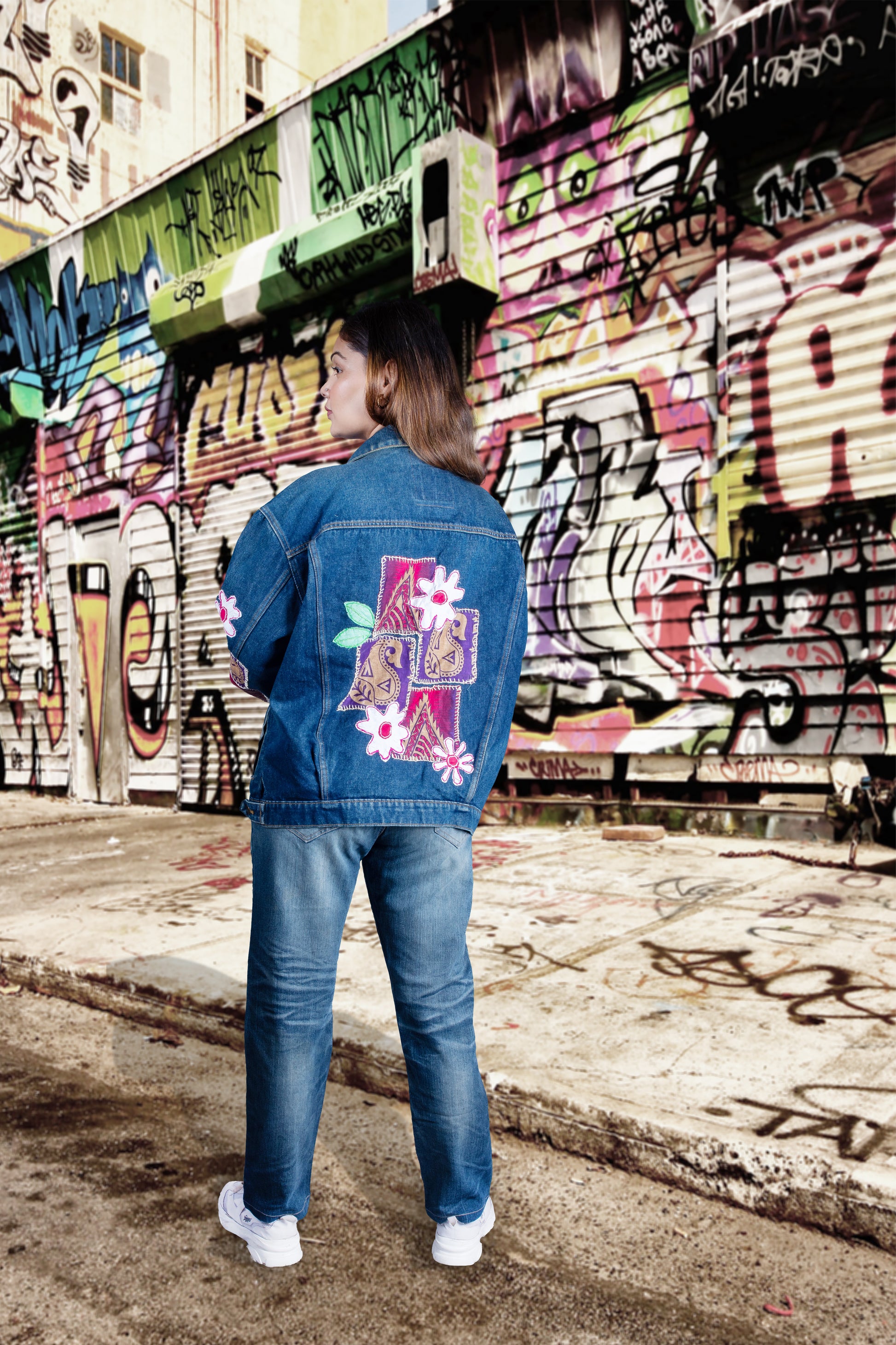 girl denim jacket