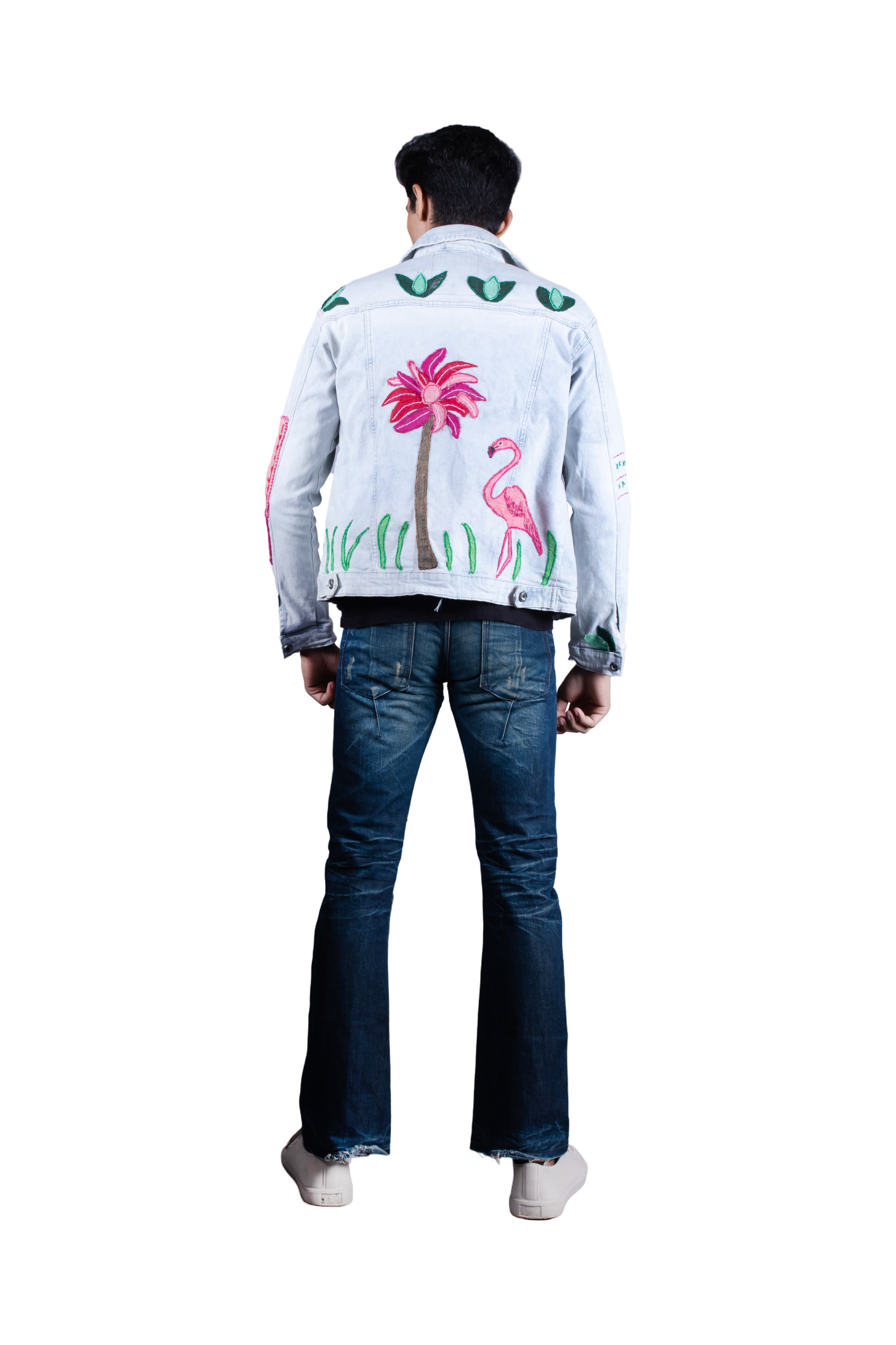 men denim jacket