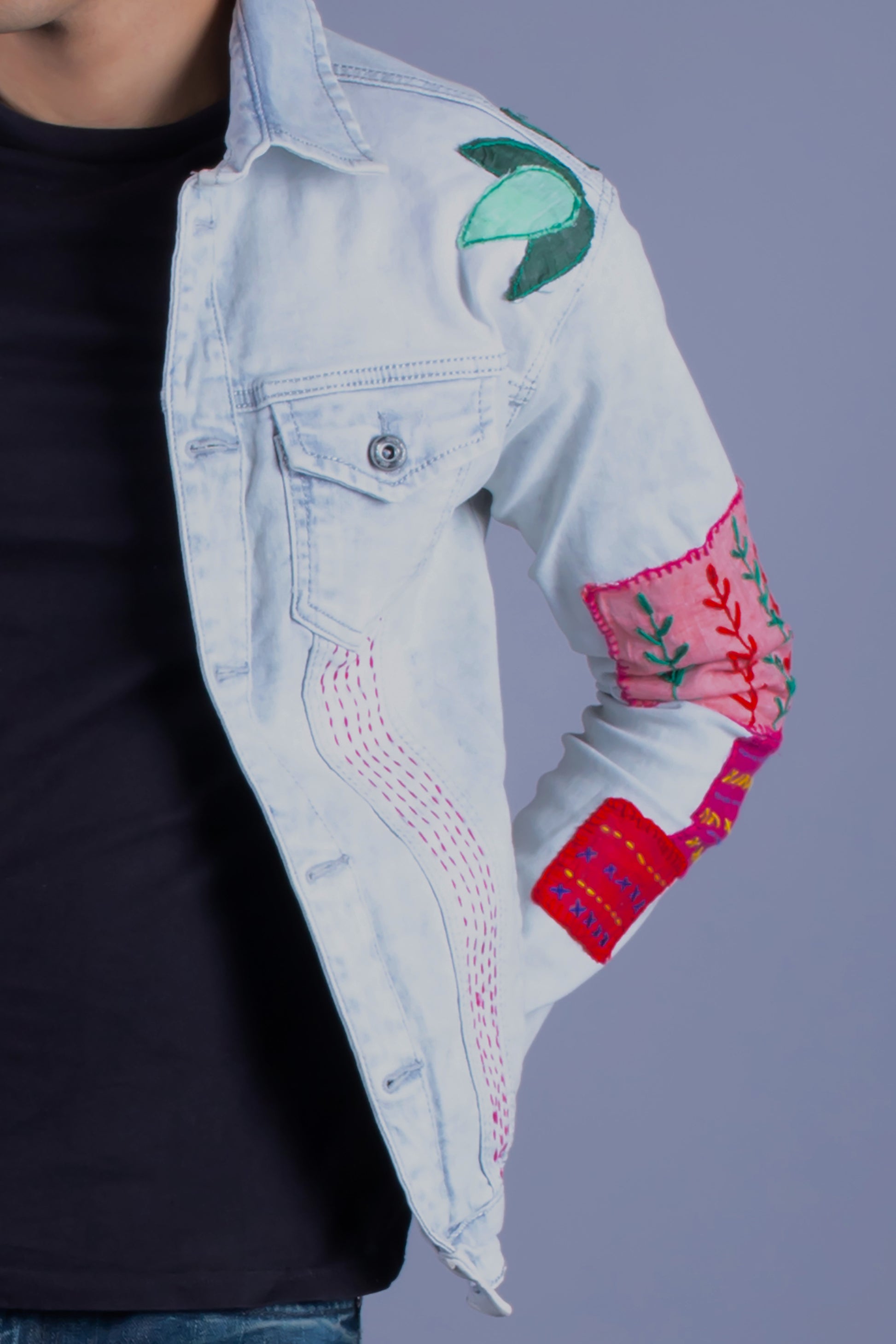 men denim jacket