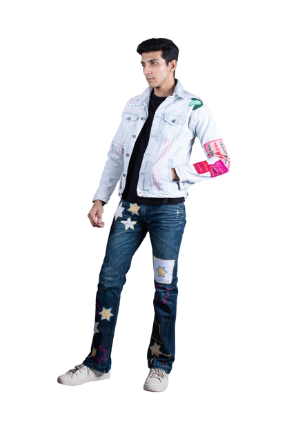 men denim jacket