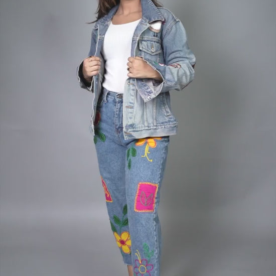 girl denim jeans