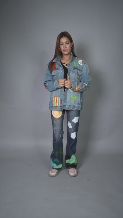 girl denim jacket