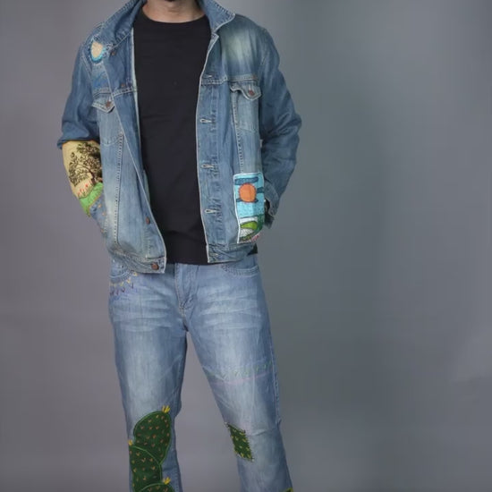men denim jeans
