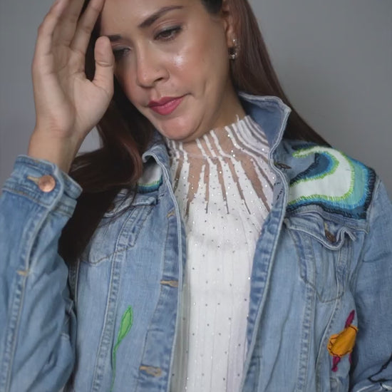 girl denim jacket