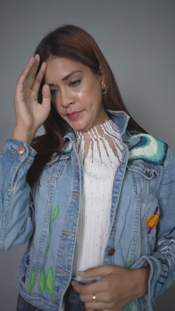 girl denim jacket