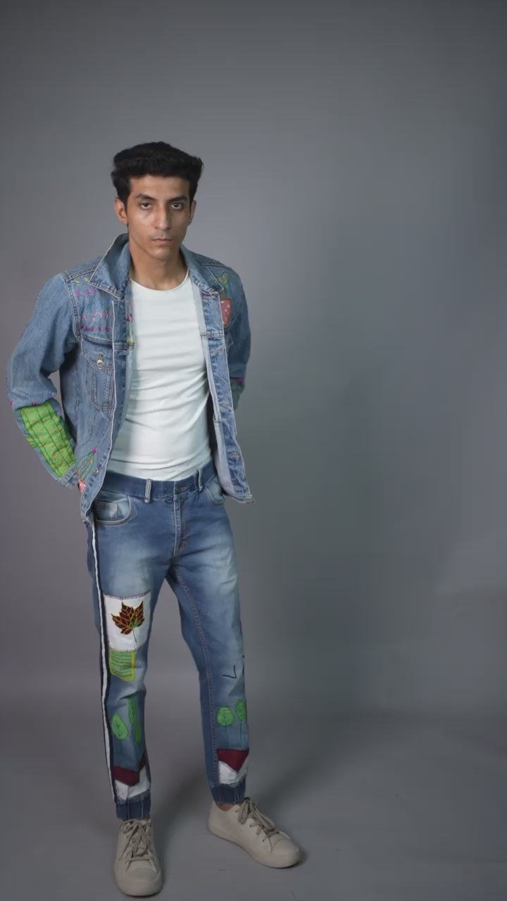 men denim jacket