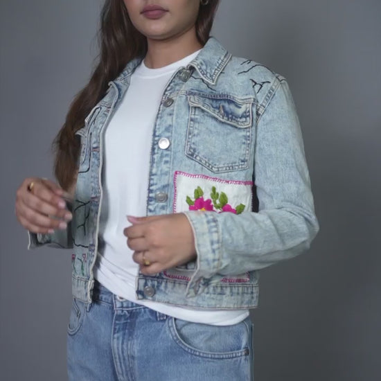 girl denim jacket