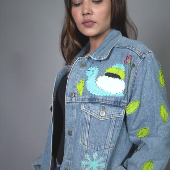 girl denim jacket