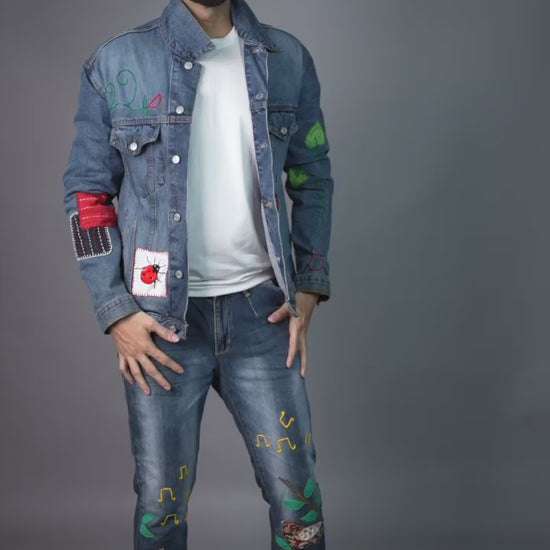 men denim jeans