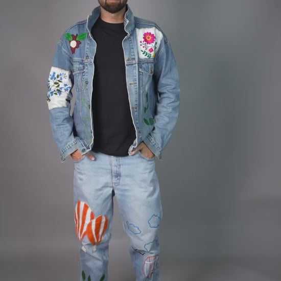 men denim jeans