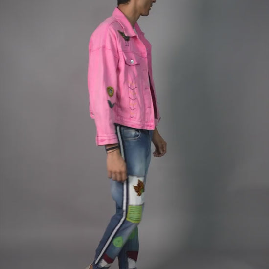 men denim jacket