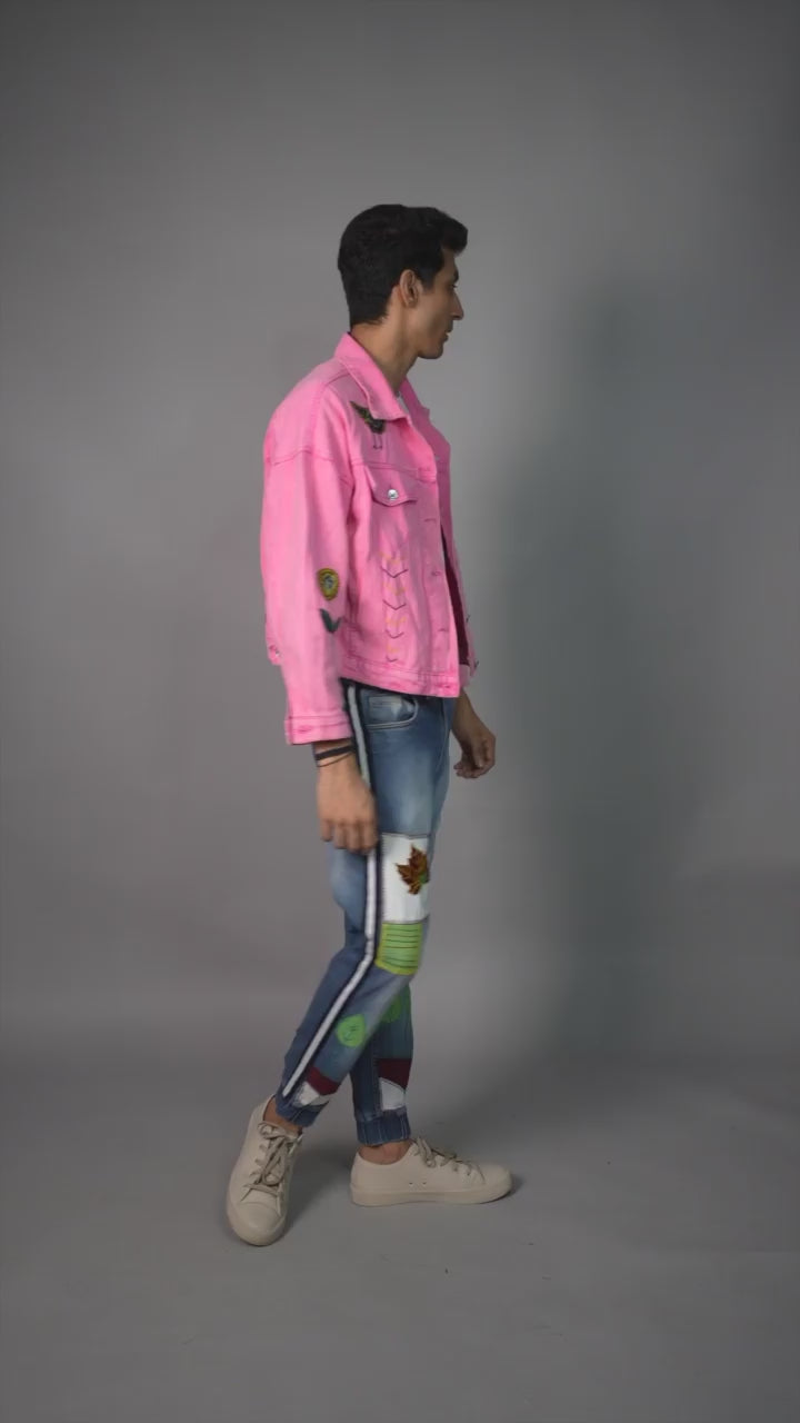 men denim jacket