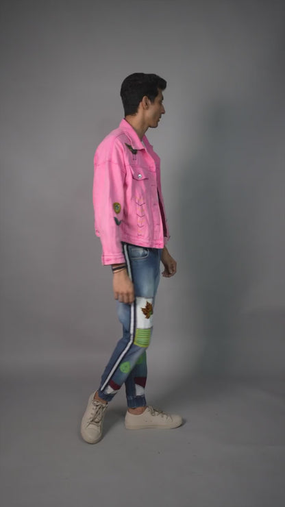 men denim jacket