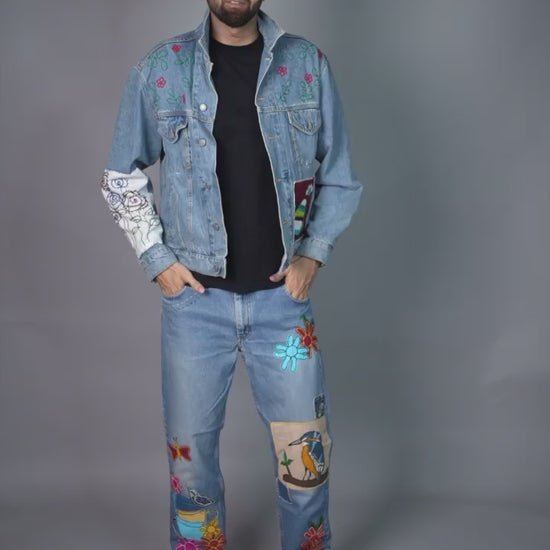 men denim jeans