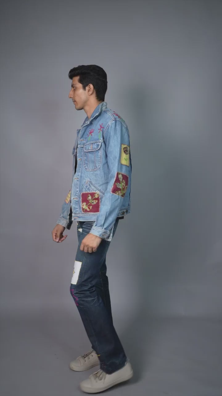 men denim jacket
