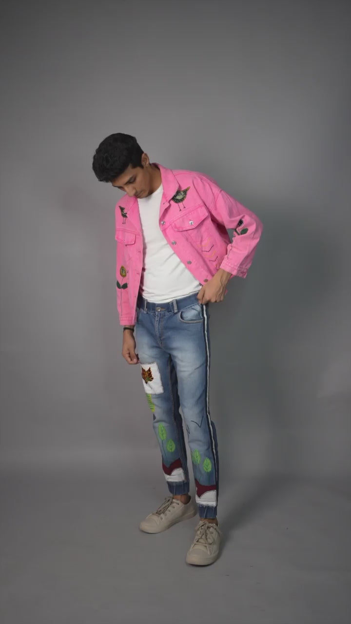 men denim jacket