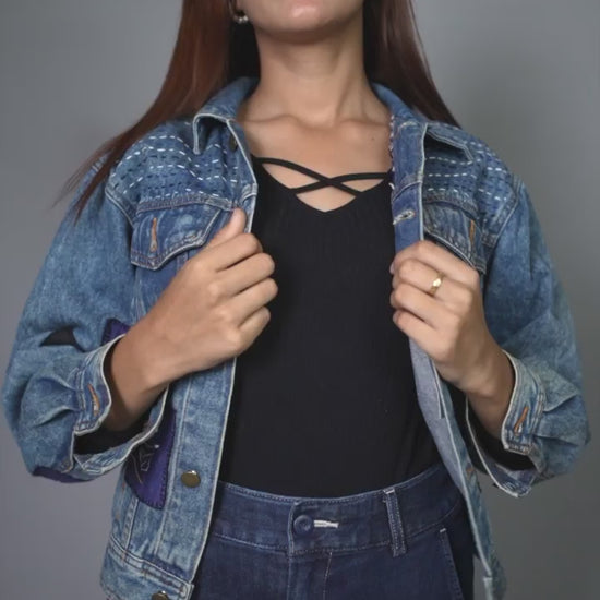 girl denim jacket