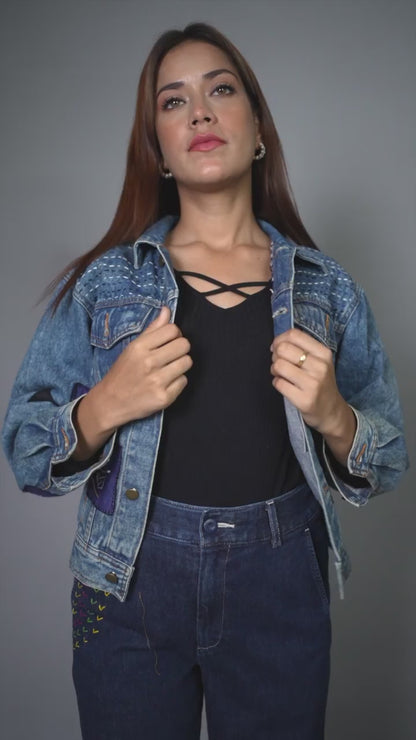 girl denim jacket