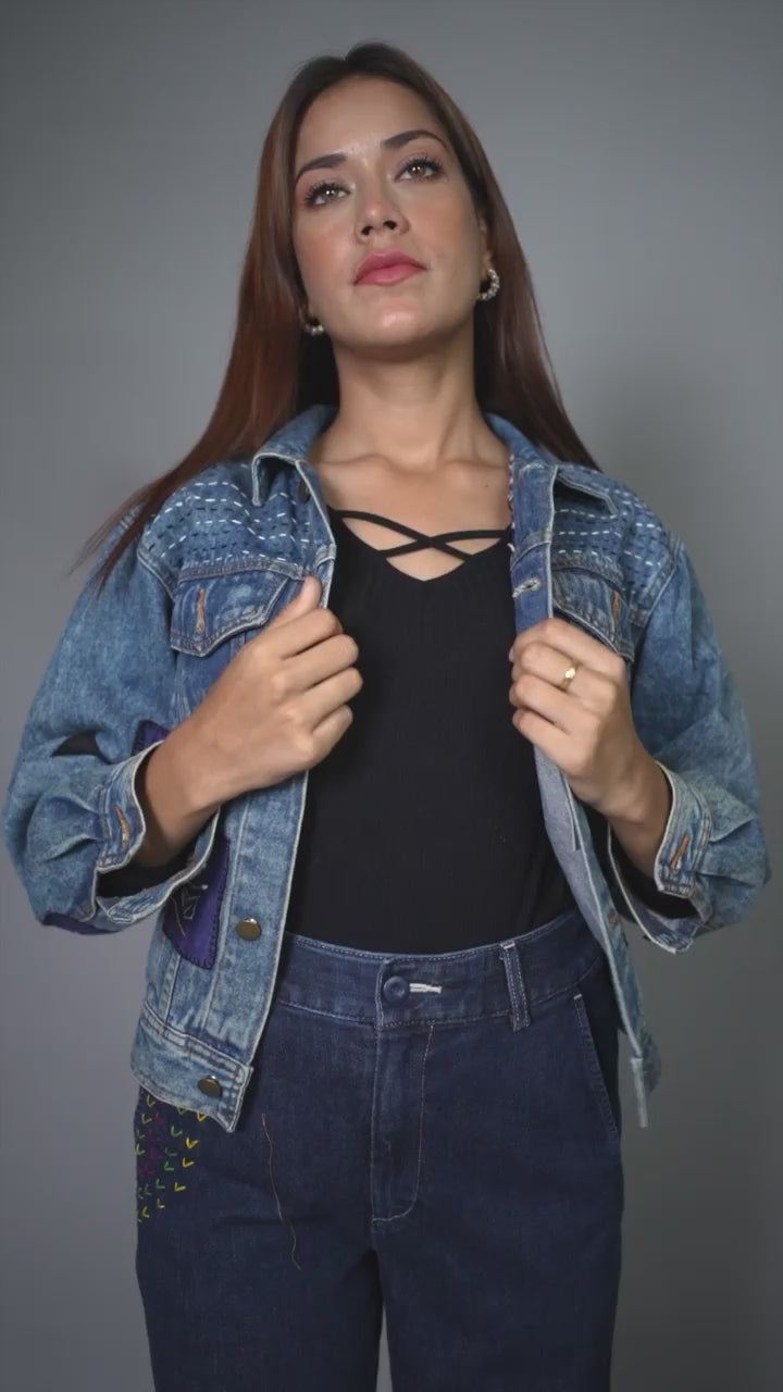 girl denim jacket