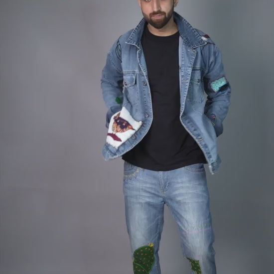 men denim jeans