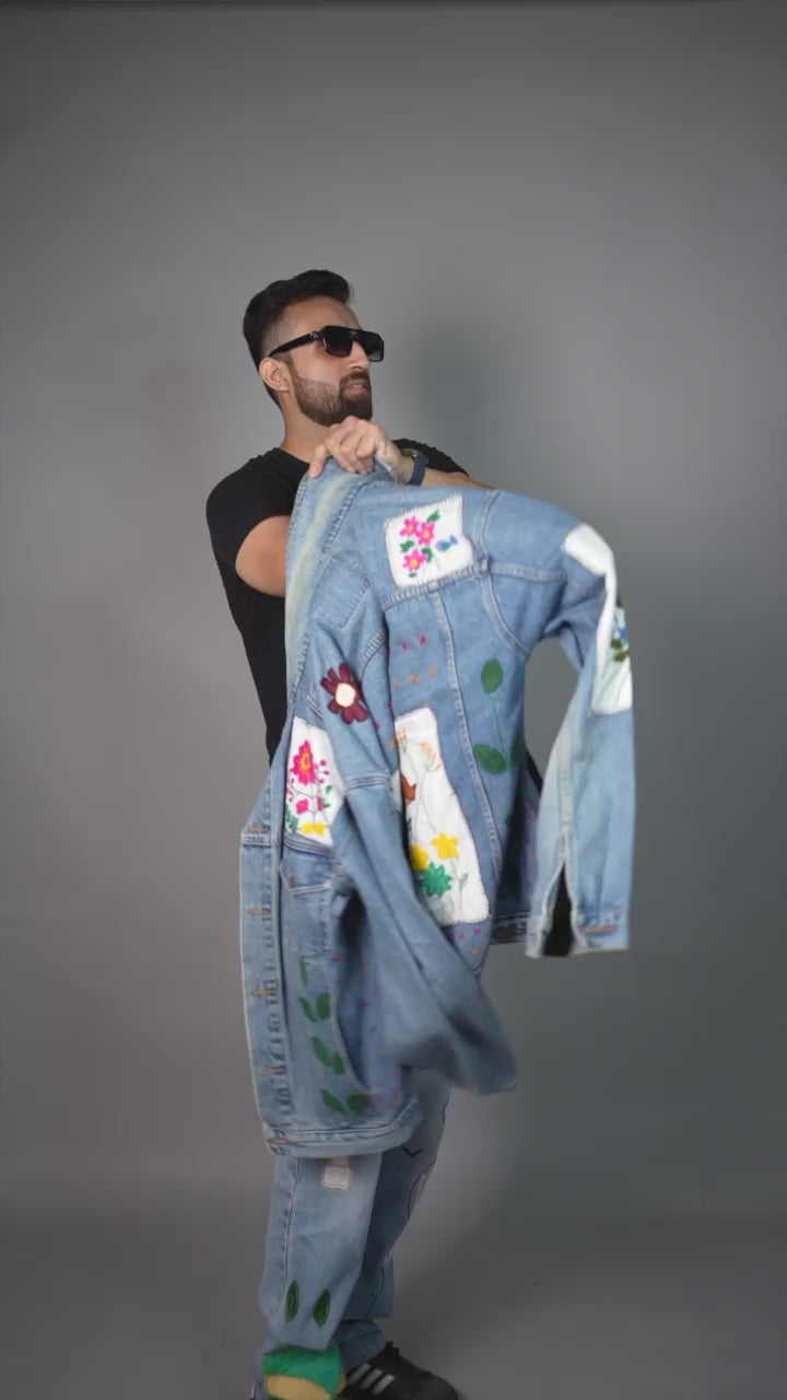 men denim jacket