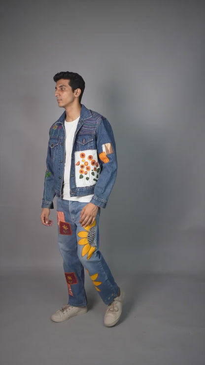men denim jacket