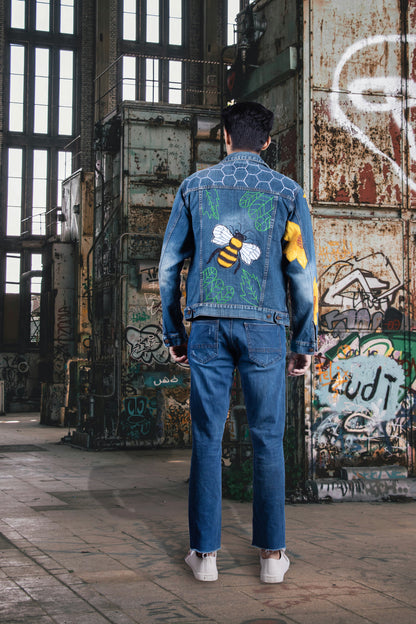 men denim jacket