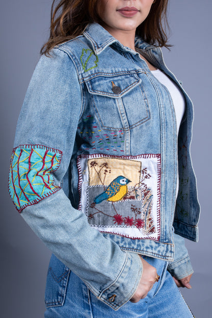 girl denim jacket