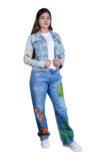 girl denim jacket