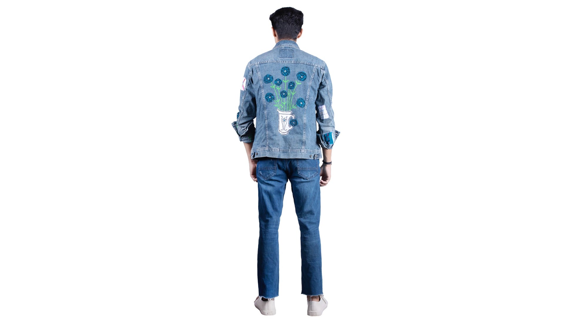 men denim jacket