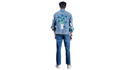 men denim jacket