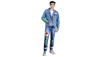 men denim jacket