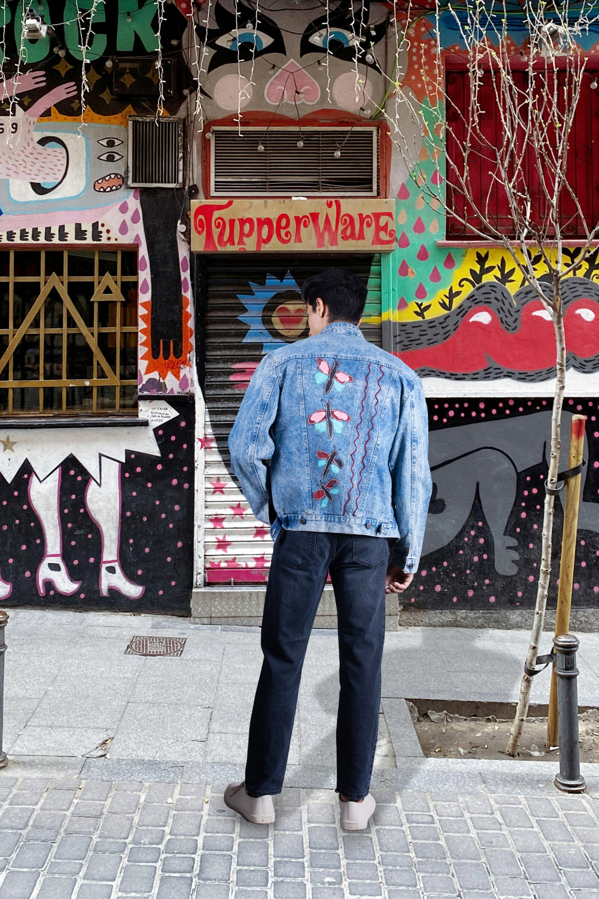 men denim jacket