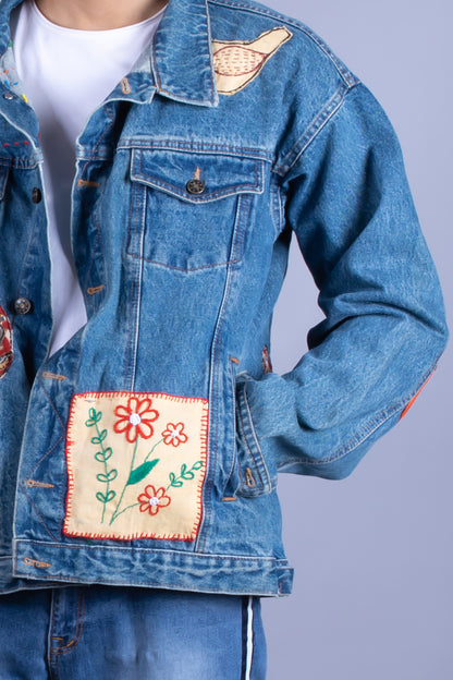 men denim jacket