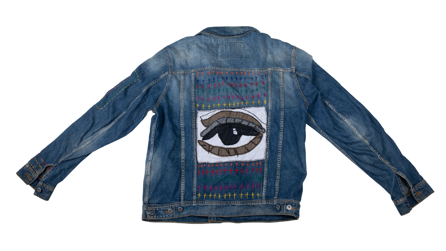 men denim jacket