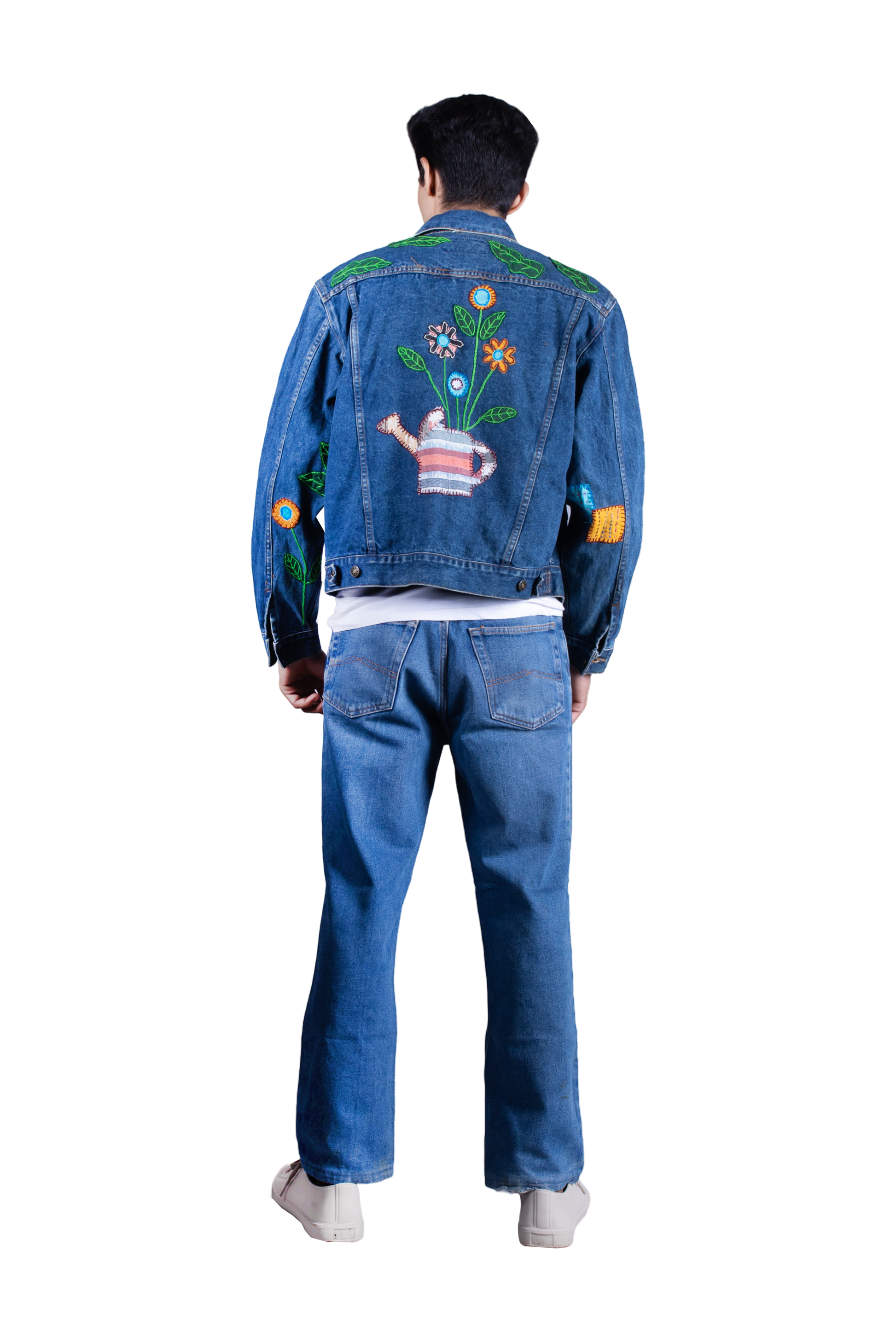men denim jacket