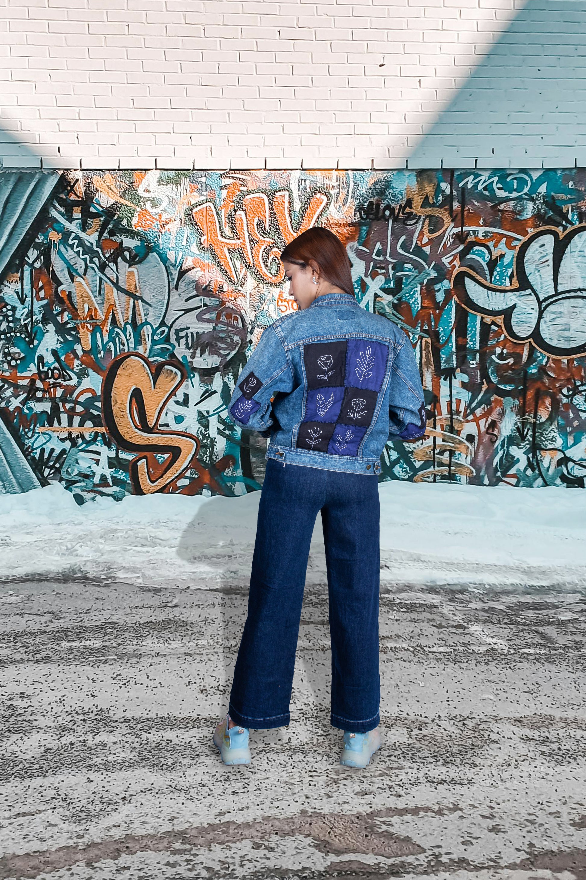 girl denim jacket